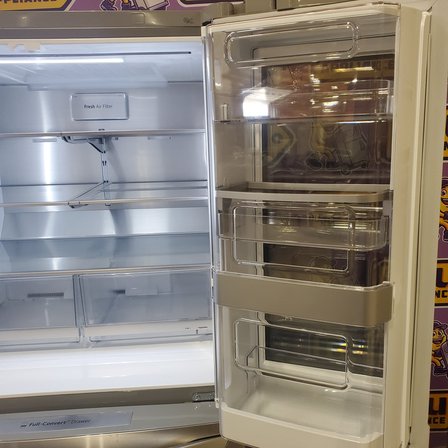 LG 30 cu. ft. Smart InstaView® Door-in-Door® Refrigerator with Craft Ice™ LRMVS3006S - Scratch & Dent (Minor)