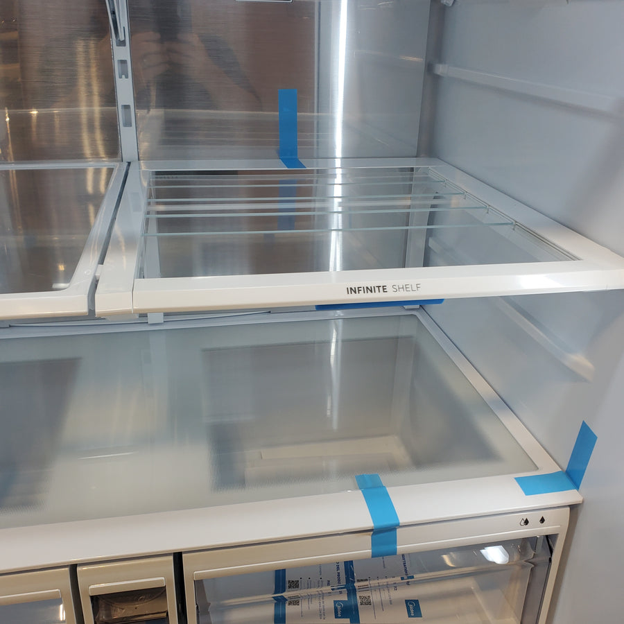 Midea Energy Star 29 cu. ft. OneTouch AutoFill™ French Door Refrigerator in Stainless Steel 22442649 - MRF29D9BST - Scratch & Dent (Moderate)