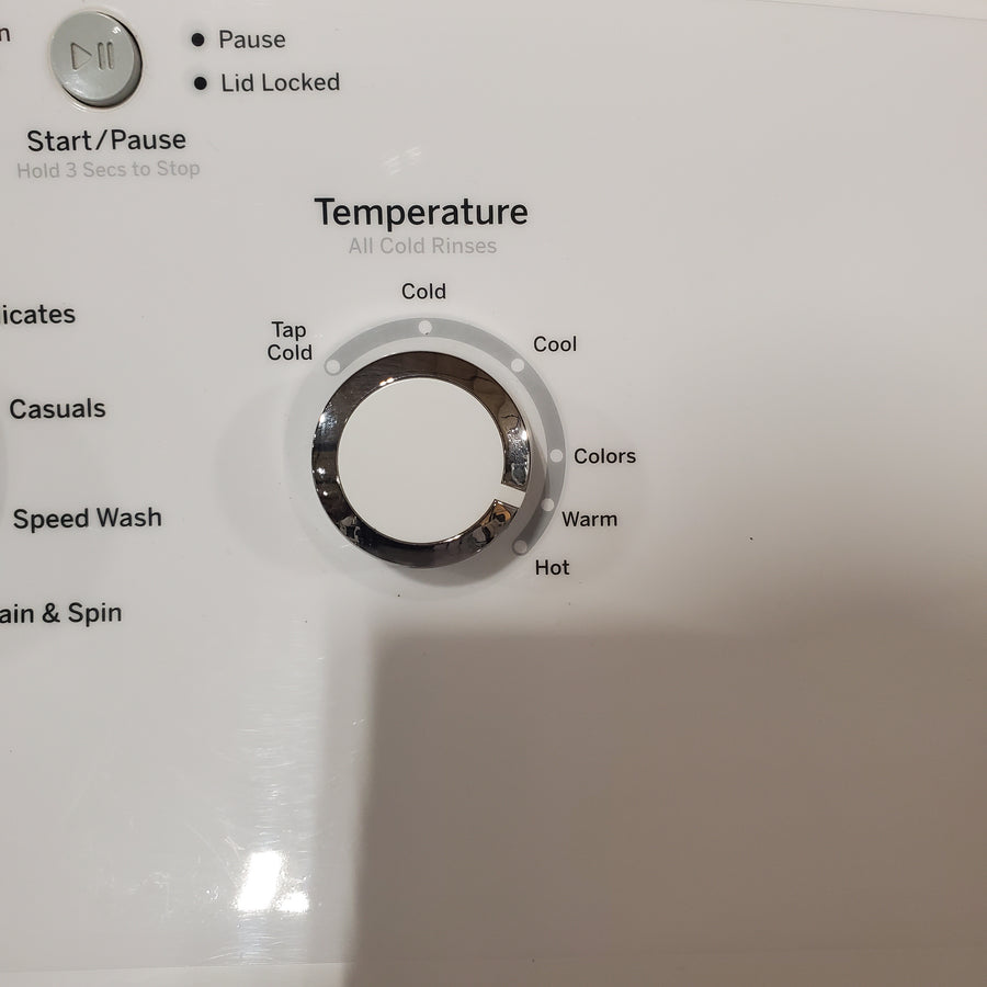GE® 4.2 cu. ft. Capacity Washer with Stainless Steel Basket GTW335ASNWW - Certified Refurbished