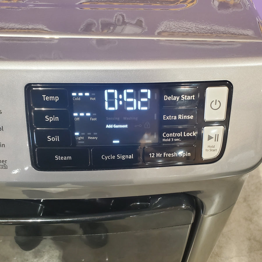 Maytag 4.5-cu ft High Efficiency Stackable Steam Cycle Front-Load Washer MHW5630HC - Open Box and Maytag 7.3-cu ft Stackable Vented ENERGY STAR Electric Dryer MED5630HC - Scratch & Dent (Minor)