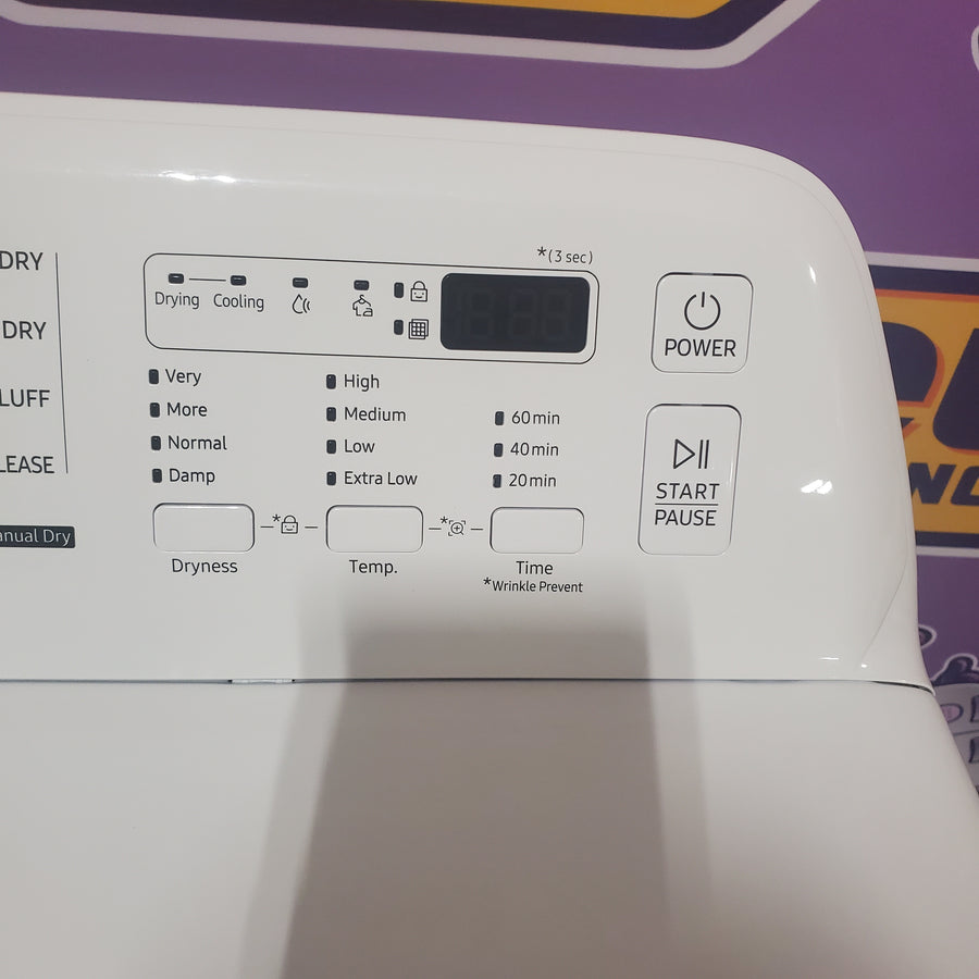 Samsung 7.2 cu. ft. Electric Dryer with Sensor Dry in White 22121519 - DVE45T3200W - Open Box