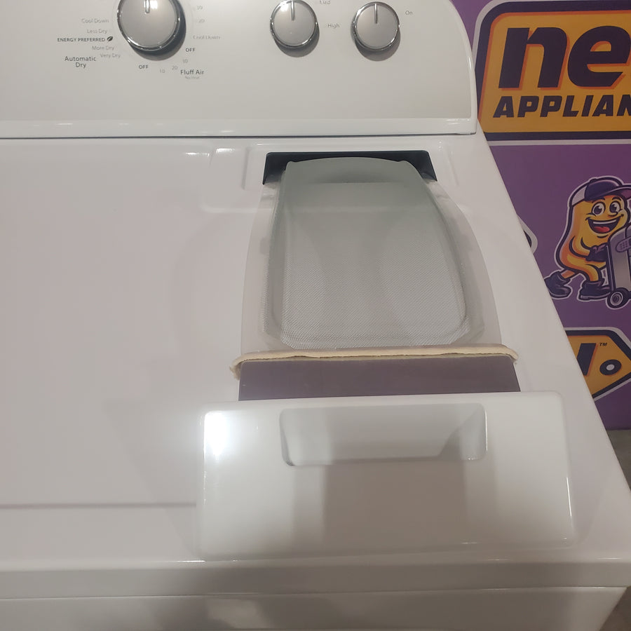 Whirlpool Top Load 3.5 Cu. Ft. Washer with Deep Water Wash Option WTW4816FW - Certified Refurbished and Whirlpool Vented 7.0 Cu. Ft. Electric Dryer WED4815EW - Scratch & Dent (Moderate)