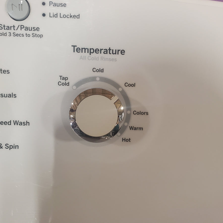 GE® 3.8 cu. ft. Capacity Washer with Stainless Steel Basket in White GTW330ASKWW - Certified Refurbished and GE® 7.2 cu. ft. Capacity Aluminized Alloy Drum Electric Dryer GTD33EASKWW - Certified Refurbished