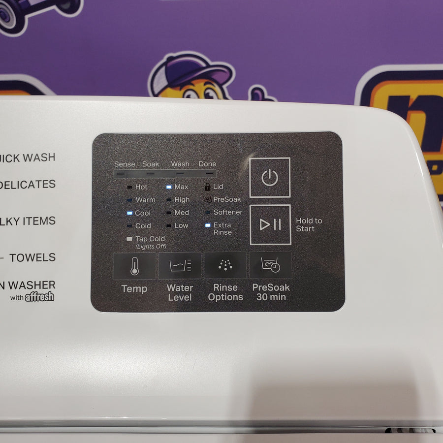 Whirlpool® 4.2-4.3 Cu. Ft. Top Load Washer with 2-in-1 Removable Agitator and Soft Close Glass Lid 22121501 - WTW4307SW - Open Box