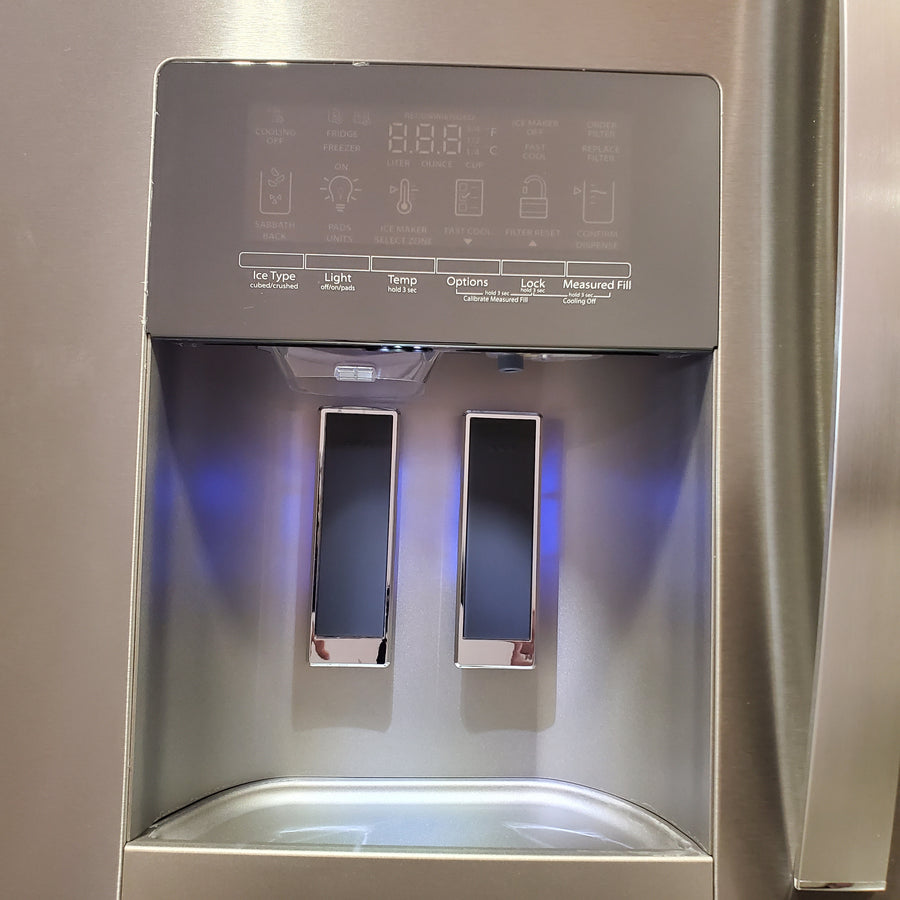 Whirlpool French Door Bottom Mount Refrigerator in Fingerprint Resistant Stainless Steel 22121507 - WRMF3636RZ - Scratch & Dent (Moderate)