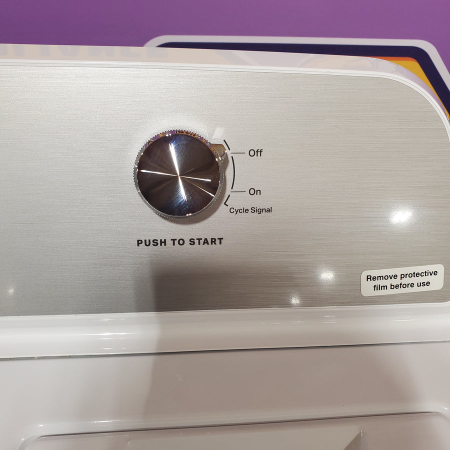 Maytag 4.5 cu. ft. Capacity Top Load Washer with Power™ Agitator and Deep Fill MVW4505MW - Open Box and Maytag 7.0 cu. ft. Capacity Top Load Electric Wrinkle Prevent Dryer 16288 - MED4500MW - Open Box