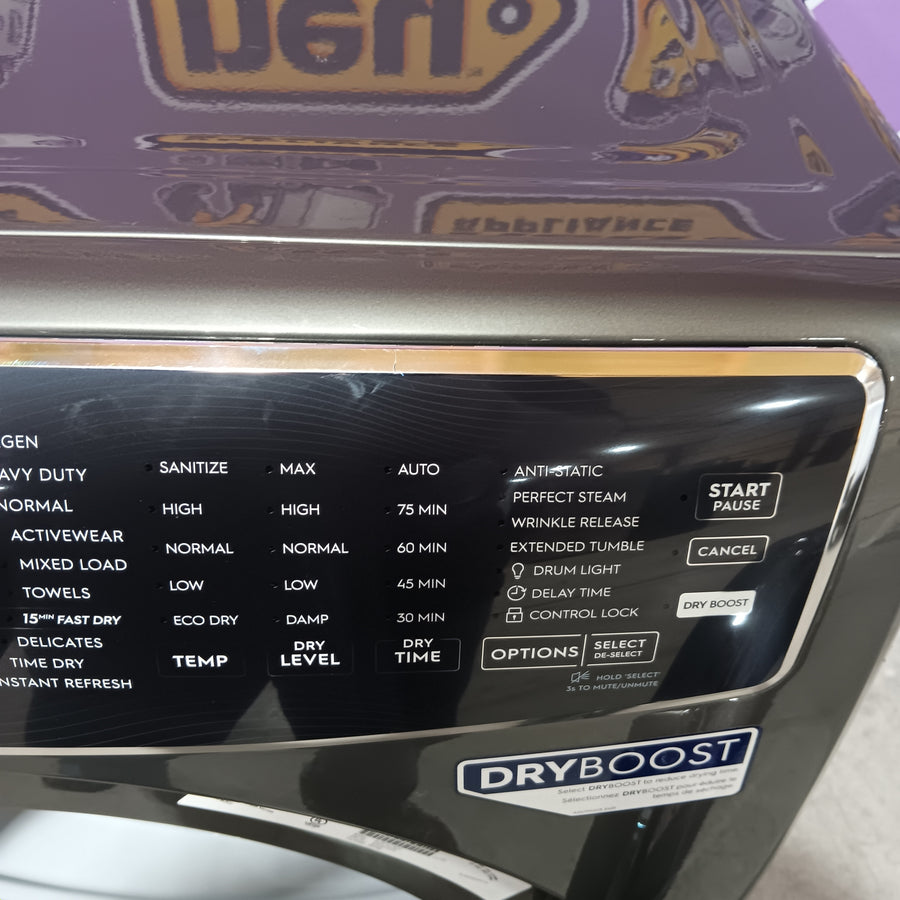 Electrolux Titanium Front Load 600 Series 4.5 Cu. Ft. Washer with Smartboost ELFW7637AT - Open Box and Electrolux Frontload Electric Steam Dryer 16287 - ELFE7537AT - Open Box