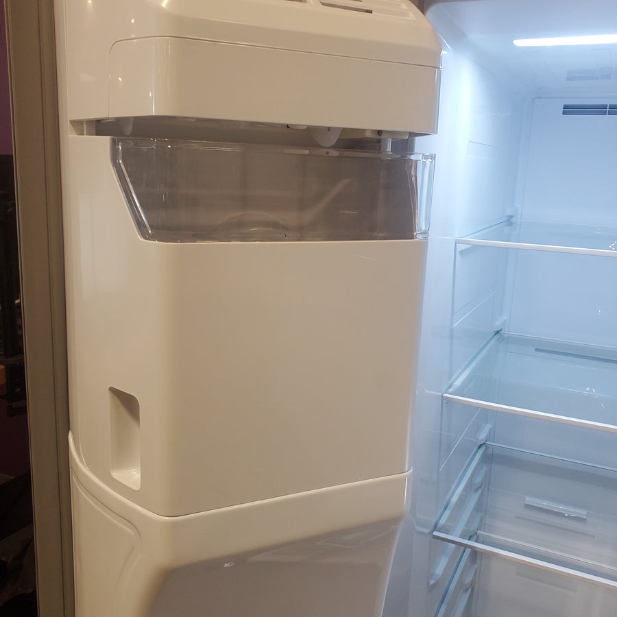 Hisense 29.1 cu. ft. Standard Depth Side by Side Refrigerator Stainless Steel HRS290P5FSE - Scratch & Dent (Moderate)