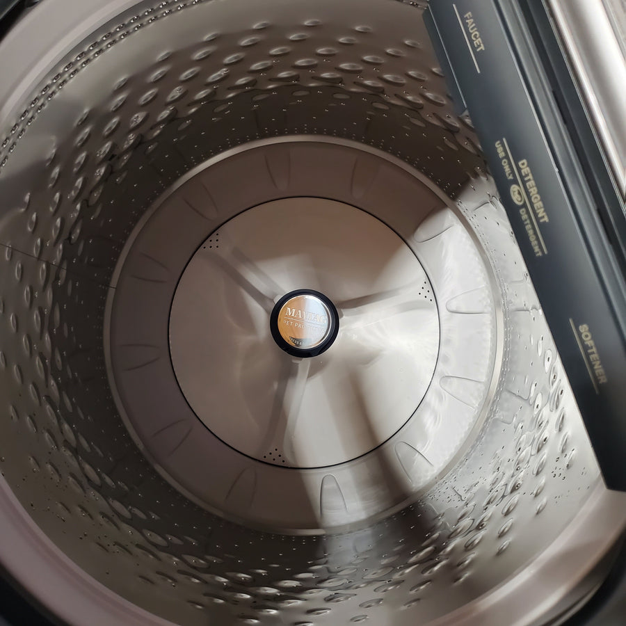 Maytag 5.3 Cu. Ft. Pet Pro Top Load Impeller Washer with Extra Power 22521672 - MTW7200RF - Open Box