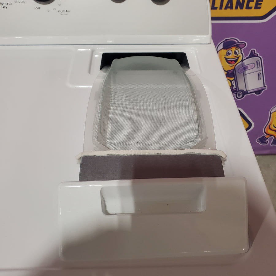 Whirlpool White Electric Extra Large 7.0 Cu. Ft. Dryer with Wrinkle Shield WED4815EW - Scratch & Dent (Minor)