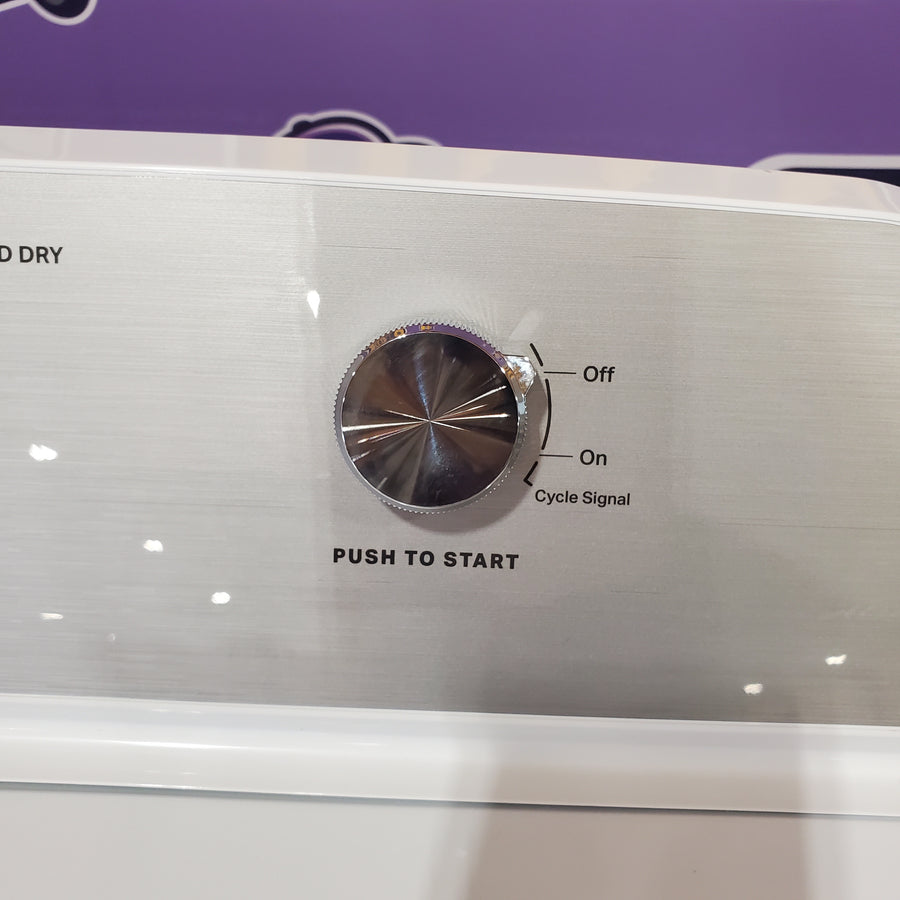 Maytag 4.2 Cu. Ft. Capacity Top Load Washer in White MTW4205SW - Scratch & Dent (Minor) and MayTag 7.0 cu. ft. Top Load Electric Wrinkle Prevent Dryer 16266 - MED4500MW - Scratch & Dent (Minor)
