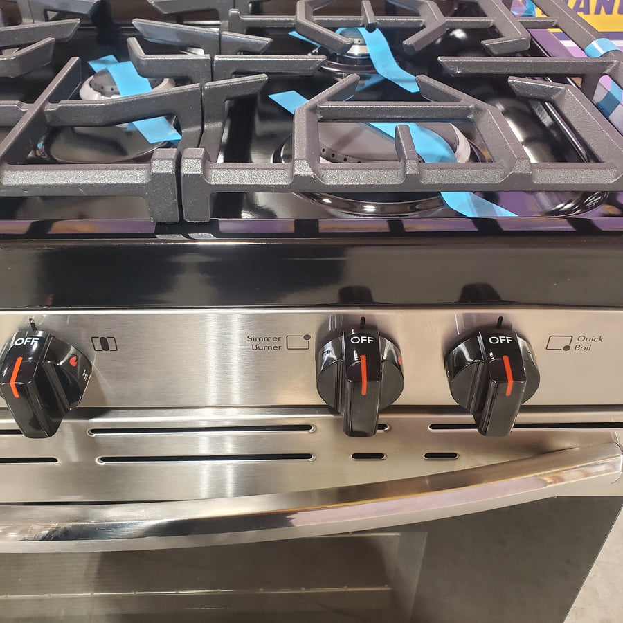 Frigidaire 5 Burner Gas Range with Even Baking Technology in Stainless Steel FCRG3052BS - Scratch & Dent (Minor)