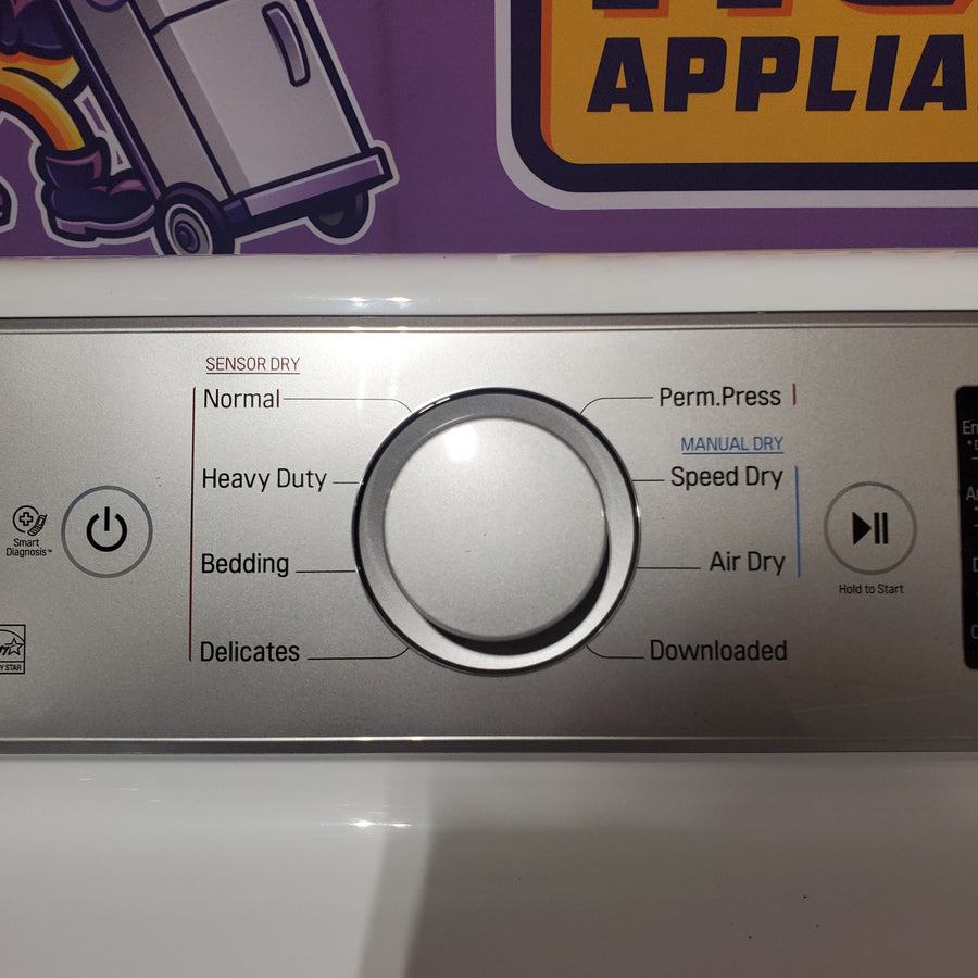 LG 5.5 cu. ft. Mega Capacity Smart Wi-Fi Enabled Top Load Washer with Impeller WT7400CW - Certified Refurbished and LG 7.3 cu. ft. Ultra Large Capacity Smart Wi-Fi Enabled Electric Dryer with Sensor Dry Technology DLE7300WE - Certified Refurbished