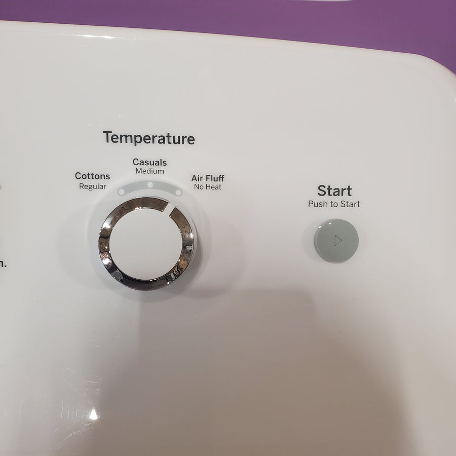 GE® 7.2 cu. ft. Capacity Aluminized Alloy Drum Electric Dryer GTD33EASKWW - Certified Refurbished
