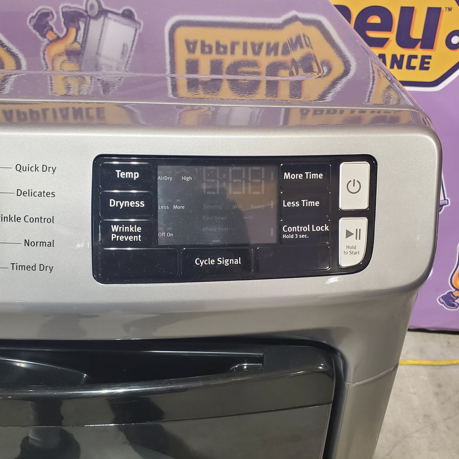 Maytag 4.5-cu ft High Efficiency Stackable Steam Cycle Front-Load Washer MHW5630HC - Open Box and Maytag 7.3-cu ft Stackable Vented ENERGY STAR Electric Dryer MED5630HC - Scratch & Dent (Minor)