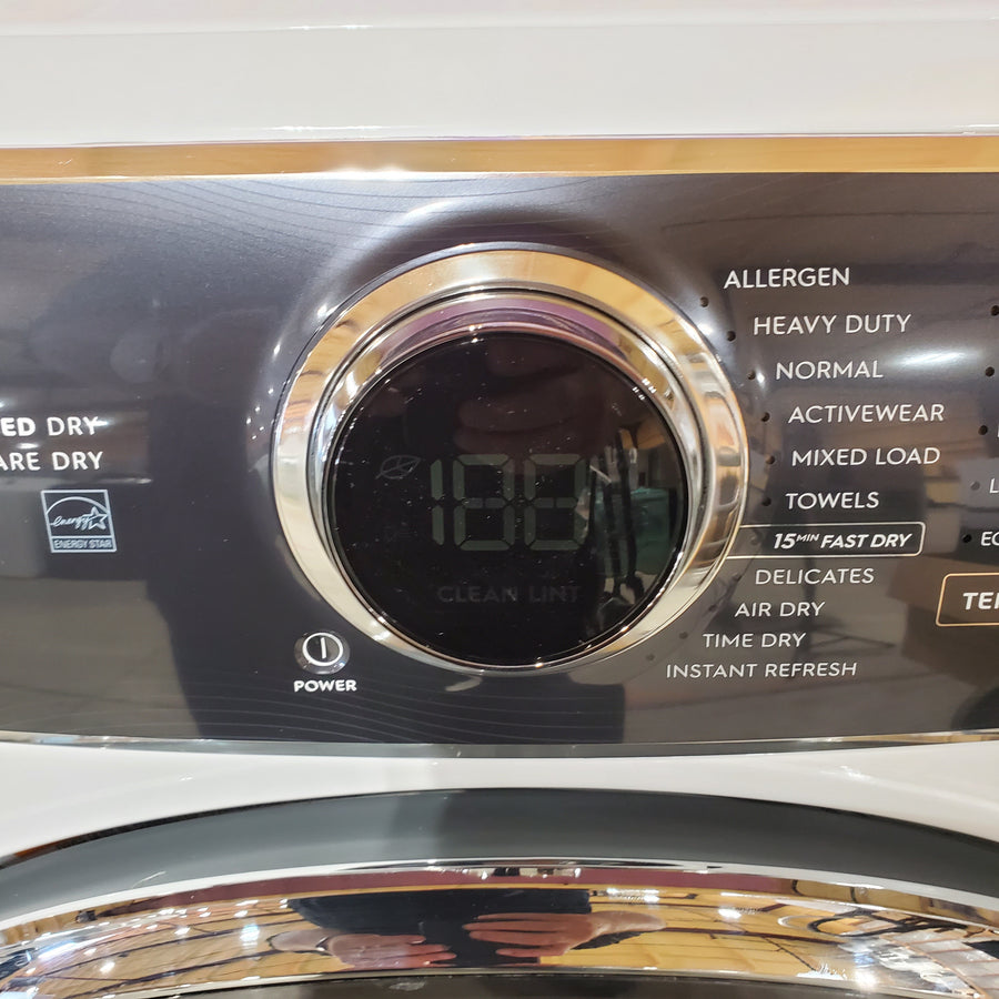 Electrolux 4.5 Cu.Ft. Stackable Front Load Washer with Steam and SmartBoost Wash System ELFW7637AW - Open Box and Electrolux 8.0 cu. ft. Front Load Electric Dryer with Perfect Steam ELFE7637AW - Open Box