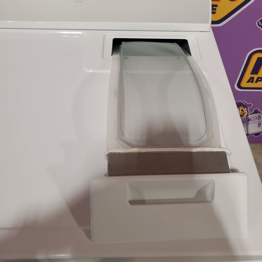 Whirlpool 3.8 cu. ft. Top Load Washer with Stainless Steel Wash Basket and 360 Wash Agitator WTW4816TW - Open Box and Whirlpool White Electric Extra Large 7.0 Cu. Ft. Dryer with Wrinkle Shield WED4815EW - Open Box