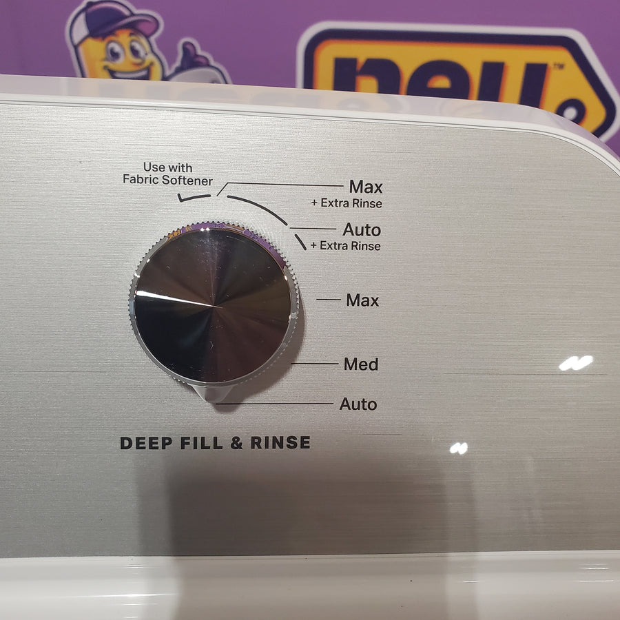 Maytag 4.5 cu. ft. Capacity Top Load Washer with Power™ Agitator and Deep Fill MVW4505MW - Open Box and Maytag 7.0 cu. ft. Capacity Top Load Electric Wrinkle Prevent Dryer MED4500MW - Open Box