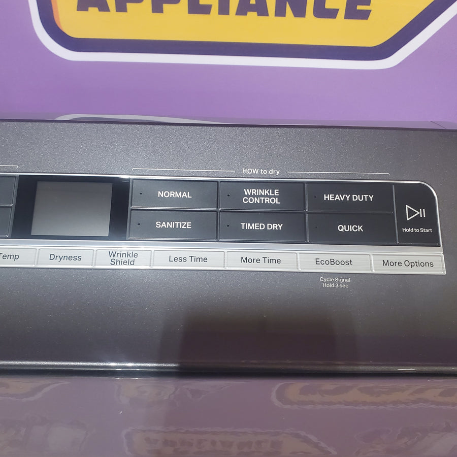 Whirlpool Top Load Electric 7.4 Cu. Ft. Dryer with Advanced Moisture Sensing and Wrinkle Shield Technology WED8127LC - Scratch and Dent (Minor)