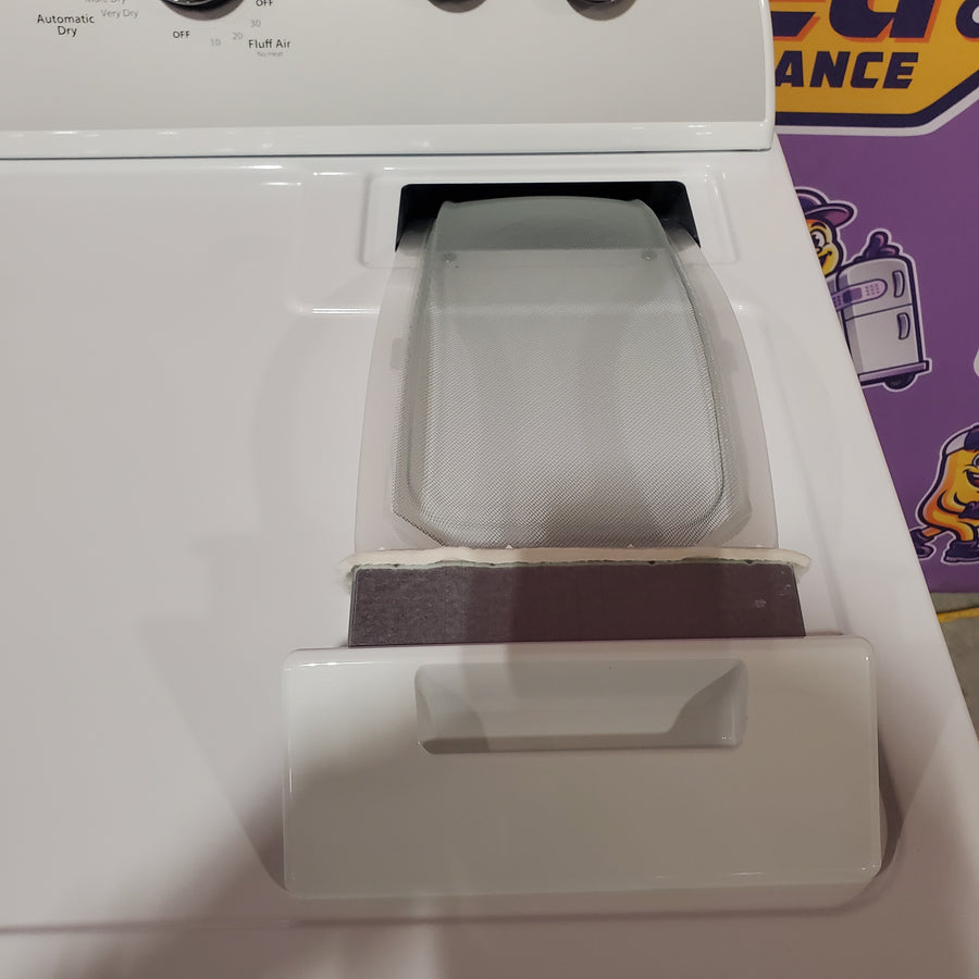 Whirlpool White Electric Extra Large 7.0 Cu. Ft. Dryer with Wrinkle Shield WED4815EW - Scratch & Dent (Minor)