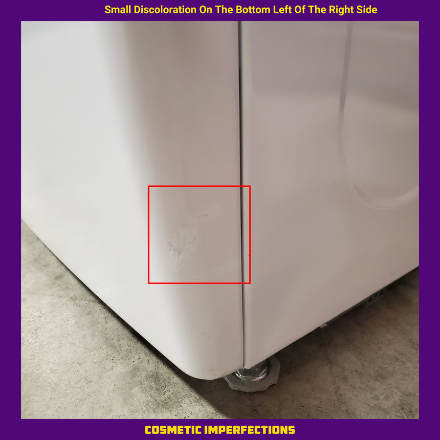 LG Ultra Large Capacity Front Load 4.5 Cu. Ft. Washer in White with ColdWash Technology WM3400CW - Scratch & Dent (Moderate)
