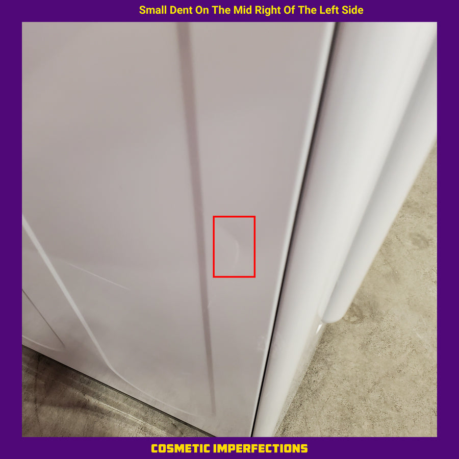LG 7.3 Cu. Ft. Electric Rear Control Ultra Large Capacity Dryer in White with Sensor Dry 22121518 - DLE6100W - Open Box