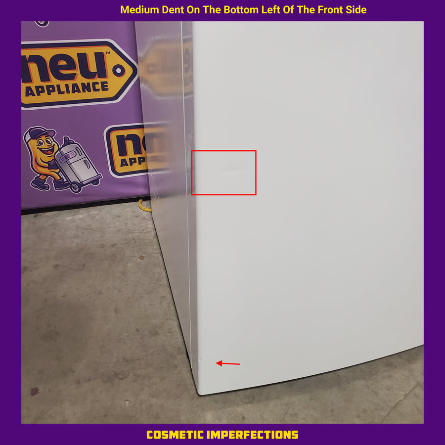 LG White 30 Inch Wide Top Freezer 20 Cu. Ft. Refrigerator with Electronic Temperature Controls and LoDecibel Quiet Operation LTCS20020W - Scratch & Dent (Minor)
