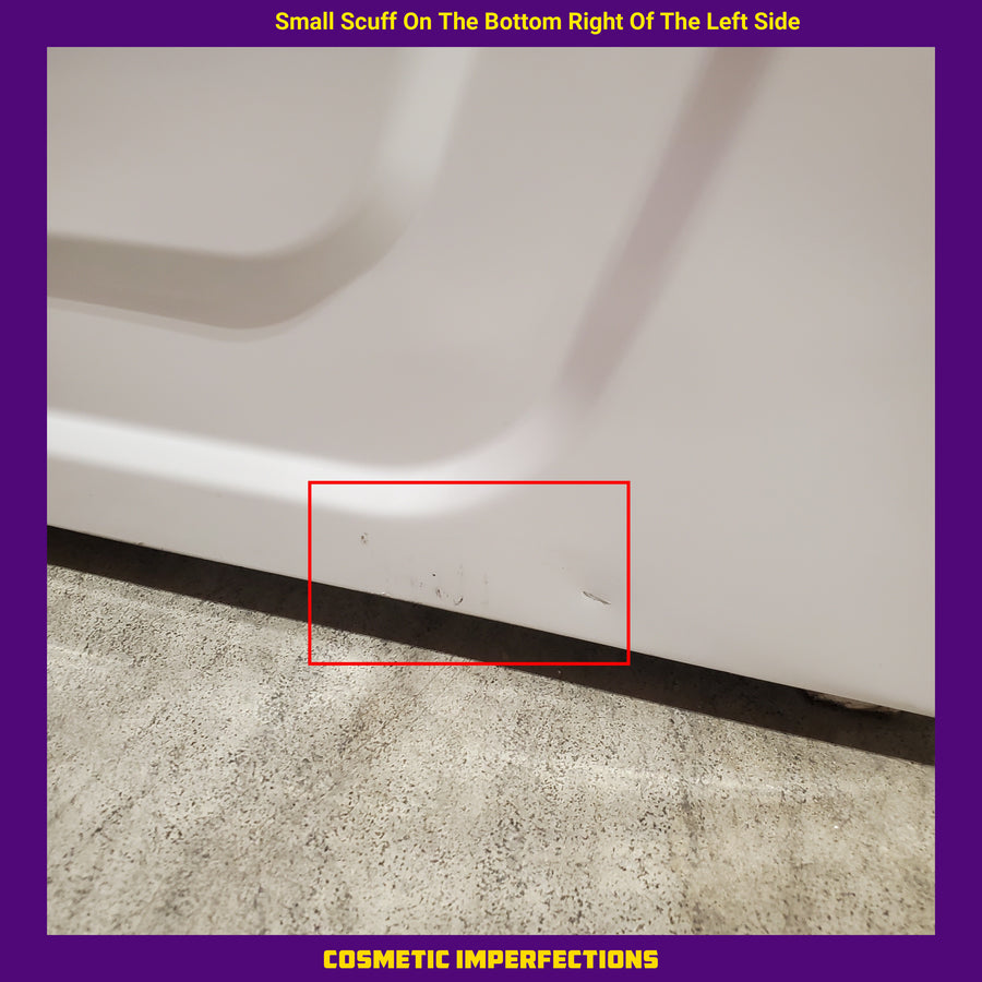 Samsung 4.5 cu. ft. Large Capacity Smart Front Load Washer with Super Speed Wash in White WF45B6300AW - Scratch & Dent (Minor)