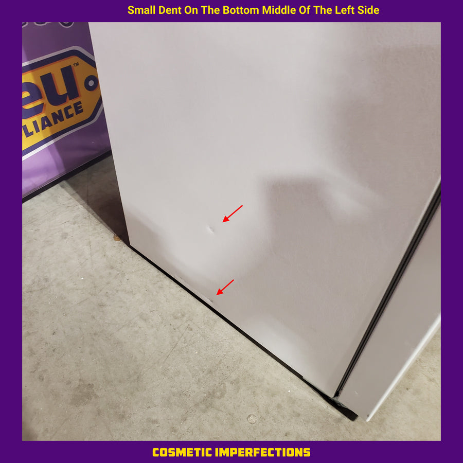 Frigidaire 20 Cu. Ft. ENERGY STAR Garage Ready White Upright Freezer with EvenTemp™ Cooling System FFUE2024AW - Scratch & Dent (Minor)