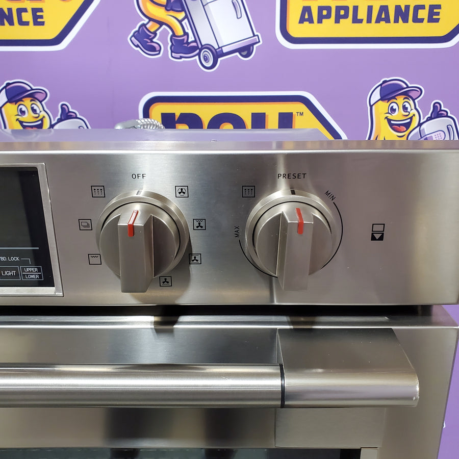 Fulgor Milano F6PDP30S1 30" Double Electric Wall Oven with Soft-Closing Door in Stainless Steel F6PDP30S1 - Open Box