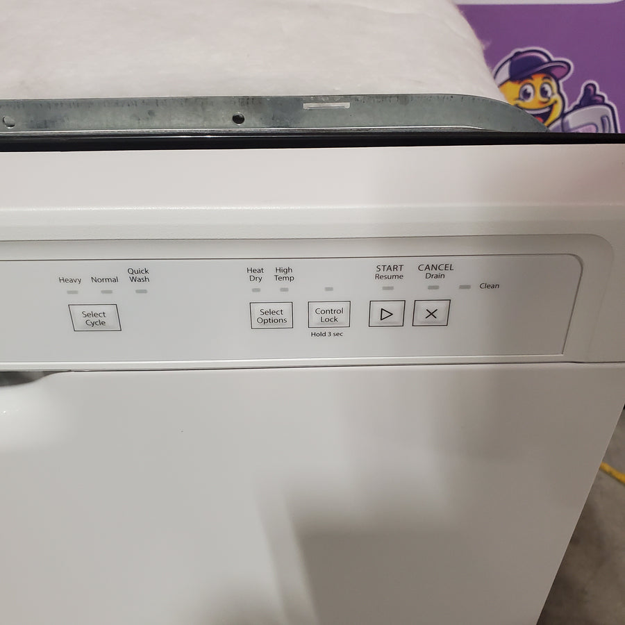 Amana® White Dishwasher with Midnight Interior ADFS2524RW - Scratch & Dent (Minor)