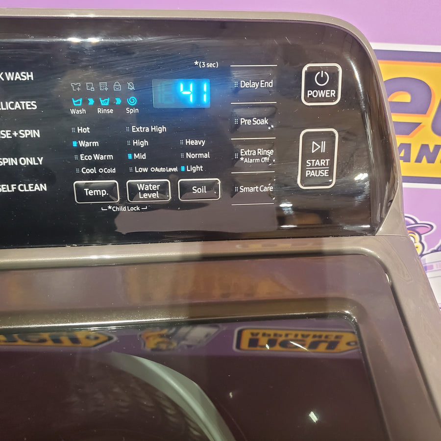 Samsung 4.5 cu. ft. Capacity Top Load Washer with Active WaterJet in Platinum WA45T3400AP - Certified Refurbished