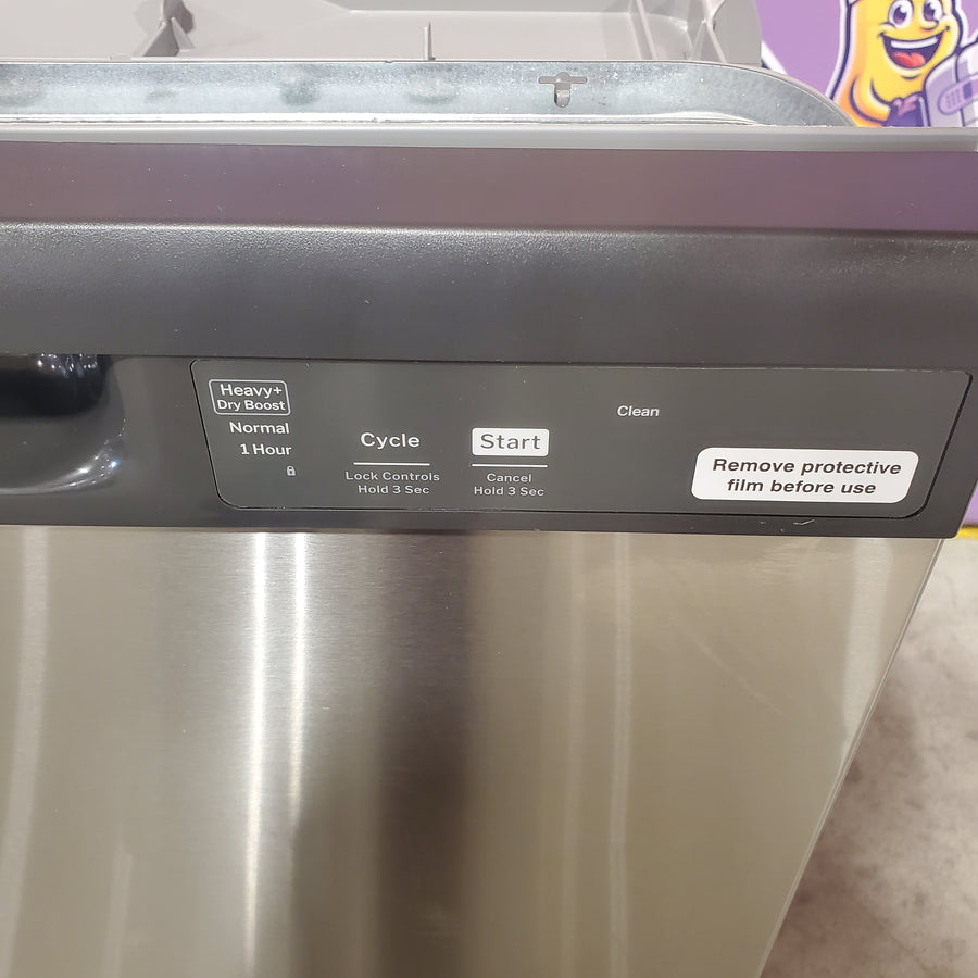 GE 24 in. Built-In Tall Tub ENERGY STAR Front Control Stainless Steel Dishwasher with 60 dBA GDF460PSTSS - Scratch & Dent (Minor)