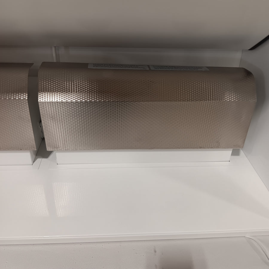 Hestan 48 Inch Pro Canopy Range Hood with CircuFlow Ventilation System™, 1200 CFM Blower, Dishwasher Safe Components, LED Lighting and Marquise™ KVP48WH - Open Box