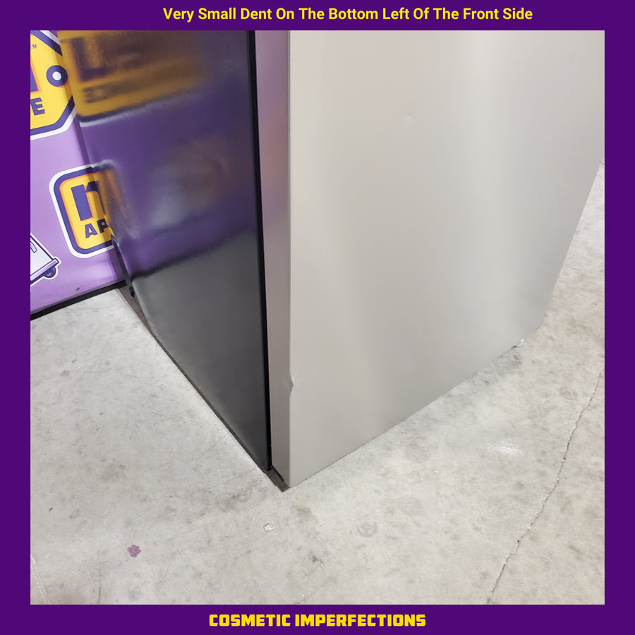 Vissani 18.1 cu. ft. Top Freezer Refrigerator in Fingerprint Resistant Stainless Steel Look, Garage Ready MDTF18SSR5 - Scratch & Dent (Moderate)