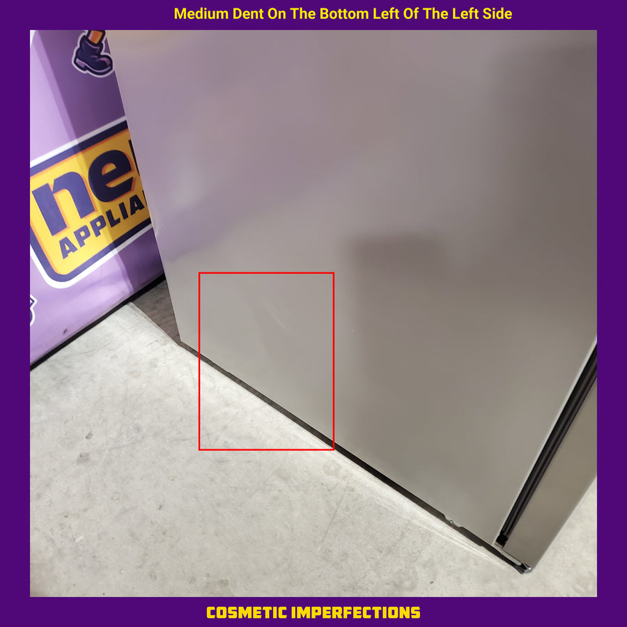 Summit 28" Wide Bottom Mount Refrigerator-Freezer with Icemaker FFBF154SSIMLHD - Scratch & Dent (Minor)