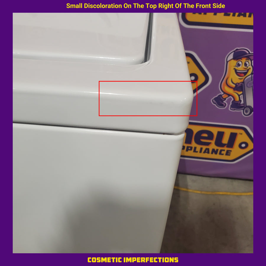 Whirlpool White Top Load 3.8 Cu. Ft. Washer with Late Lid Lock WTW4655JW2 - Certified Refurbished