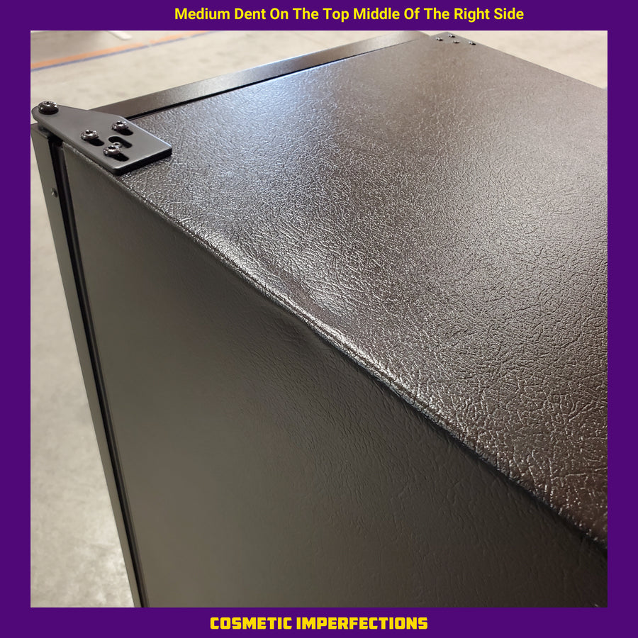 U-Line 15" Wide 24 Bottle Single Zone Black Wine Refrigerator UHWC115BG01A - Scratch & Dent (Minor)
