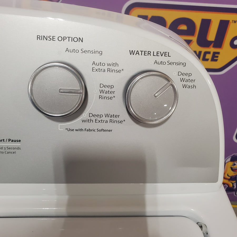 Whirlpool Top Load 3.8 Cu. Ft. Washer with Removable Agitator in White WTW4957PW - Certified Refurbished