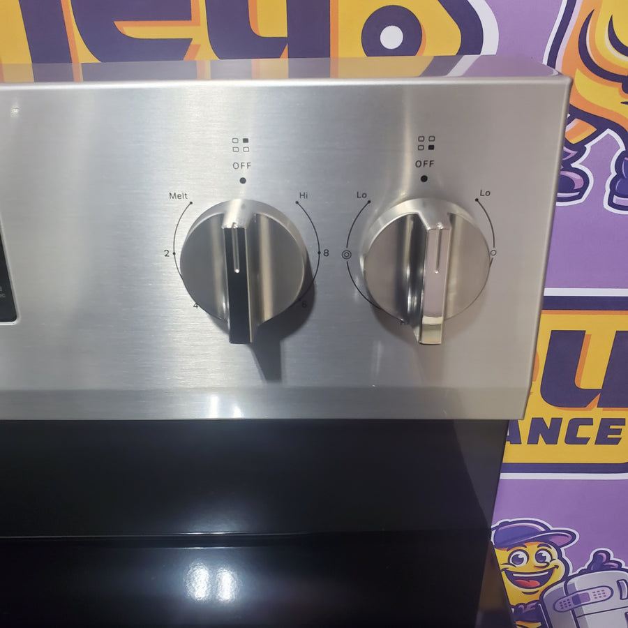 Whirlpool Energy Star Electric Range with Air Cooking Technology, No Preheat Air Fry, Air Baking and Self Clean 22221442 - WFES5030RZ - Open Box