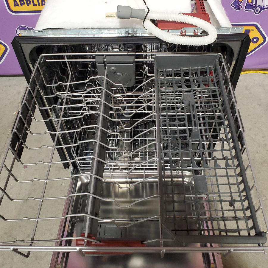 Whirlpool® 24-Inch Top Control Dishwasher with Total Coverage Wash and Auto Open Air Dry in Fingerprint Resistant Stainless Steel WDPS8024SZ - Open Box