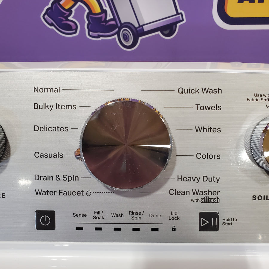 Maytag 4.7 cu. ft. Top Load Washer with Agitator, Pet Pro Option and Extra Power in White 22521668 - MTW5605RW - Open Box