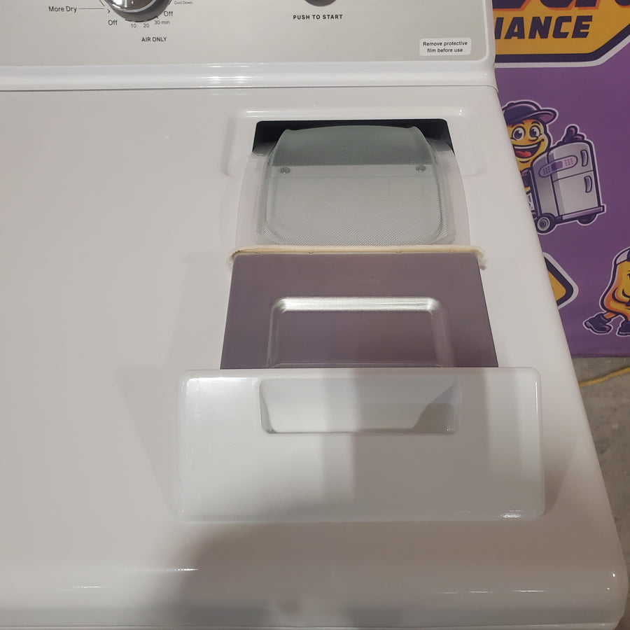 MayTag 7.0 cu. ft. Top Load Electric Wrinkle Prevent Dryer MED4500MW - Scratch & Dent (Minor)