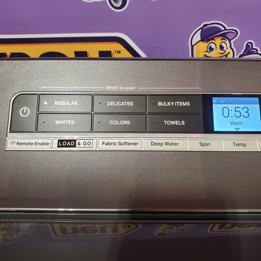 Whirlpool Top Load 5.2 Cu. Ft. Washer with Removable Agitator WTW8127LC - Open Box and Whirlpool Electric 7.4 Cu. Ft. Dryer with Moisture Sensor 16276 - WED8127LC - Open Box