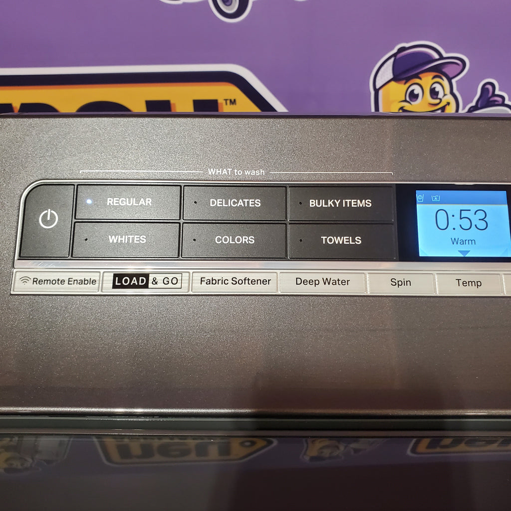 Whirlpool Top Load 5.2 Cu. Ft. Washer with Removable Agitator WTW8127LC - Open Box and Whirlpool Electric 7.4 Cu. Ft. Dryer with Moisture Sensor 16276 - WED8127LC - Open Box