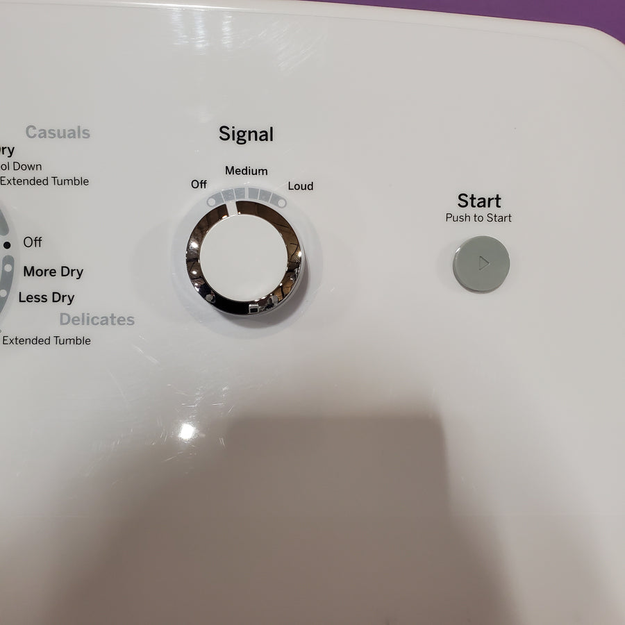 GE White Top Load 4.2 Cu. Ft. Washer with Stainless Steel Basket and Dual Action Agitator GTW460ASJWW - Certified Refurbished and GE White Electric 7.2 Cu. Ft. Dryer with Aluminized Alloy Drum  16304 - GTD42EASJWW - Certified Refurbished