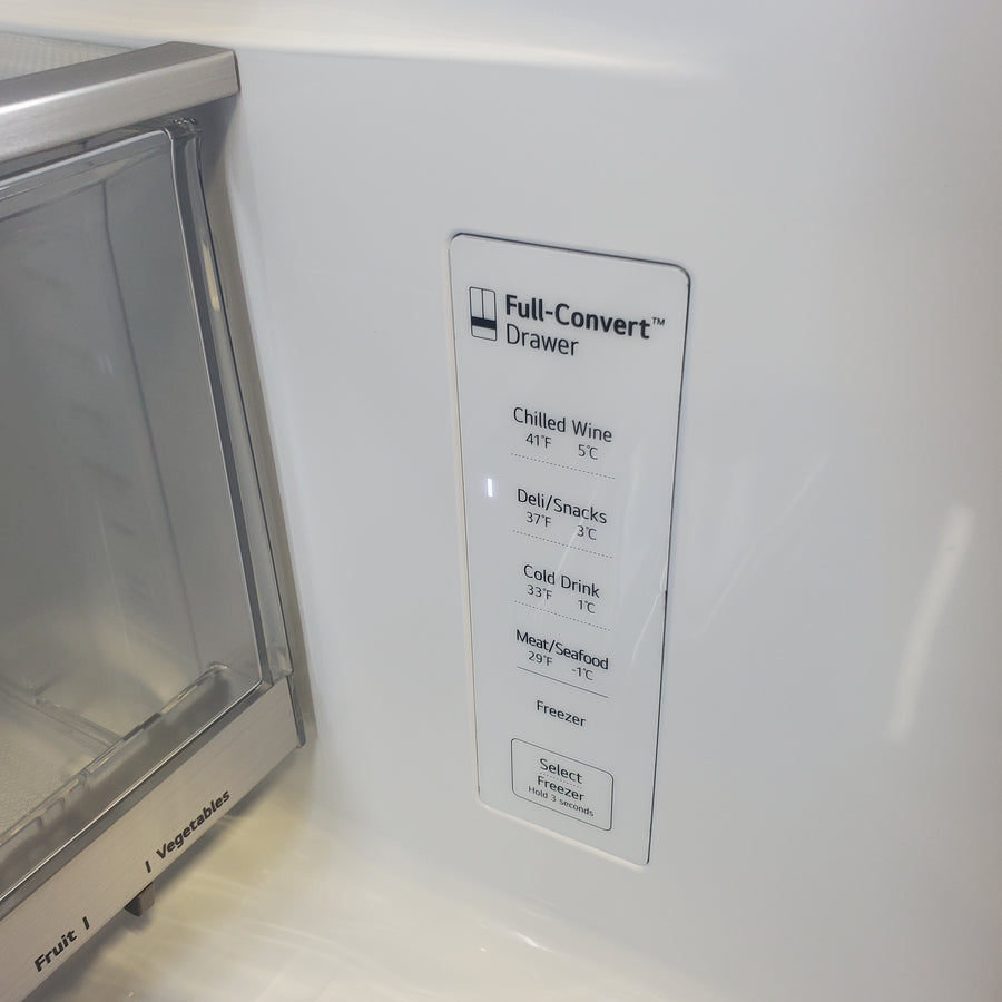 LG 30 cu. ft. Smart InstaView® Door-in-Door® Refrigerator with Craft Ice™ LRMVS3006S - Scratch & Dent (Minor)