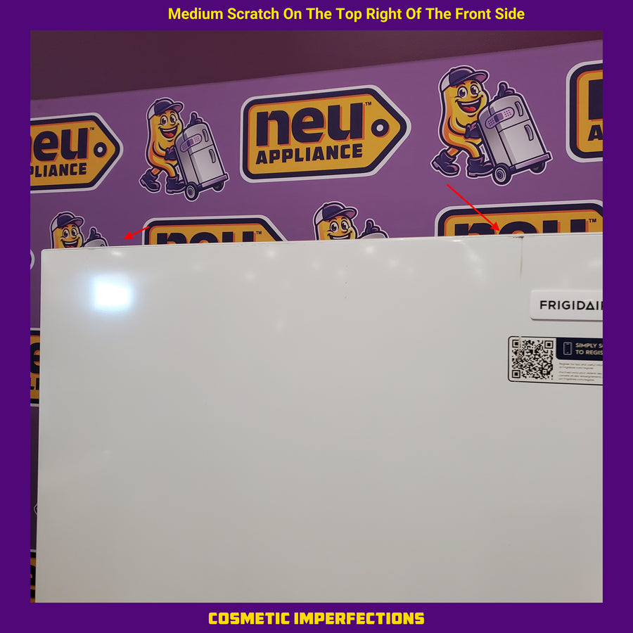 Frigidaire 13 cu. ft. Garage Ready Convertible Frost Free Upright Freezer in White FFUE1326AW - Scratch & Dent (Moderate)