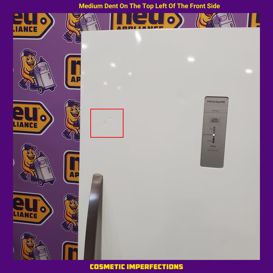 Frigidaire 20 Cu. Ft. Energy Star Garage Ready Single-Door Refrigerator in White FRAE2024AW - Scratch & Dent (Moderate)