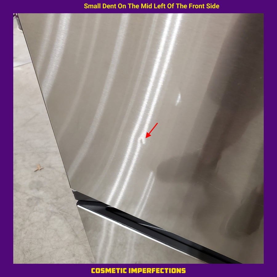 Samsung Bespoke Stainless Steel 3 Door French Door 30 Cu. Ft. Refrigerator with Beverage Center 22521663 - RF30BB660012 - Scratch & Dent (Moderate)